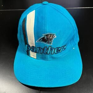 Vintage Logo Athletics NFL Carolina Panthers Strapback Mens Preowned